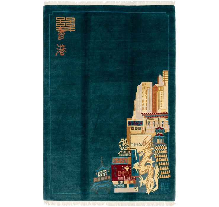6' 8 x 10' Nepal Rug