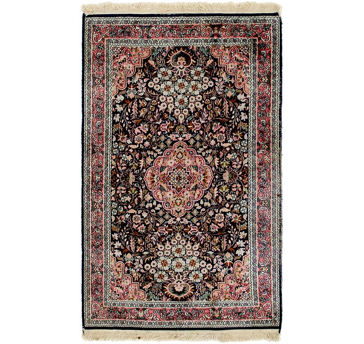 2' 9 x 4' 6 Kashmir Oriental Rug