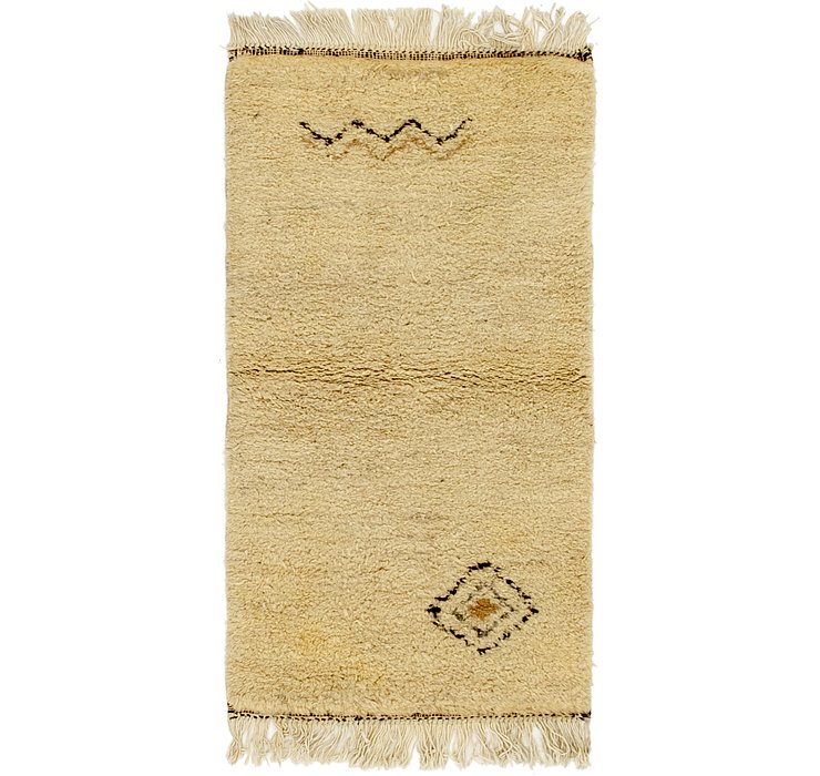 2' 6 x 4' 9 Moroccan Rug