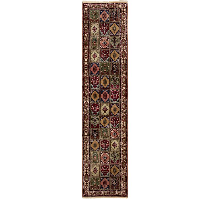 2' 9 x 11' 8 Tabriz Runner Rug