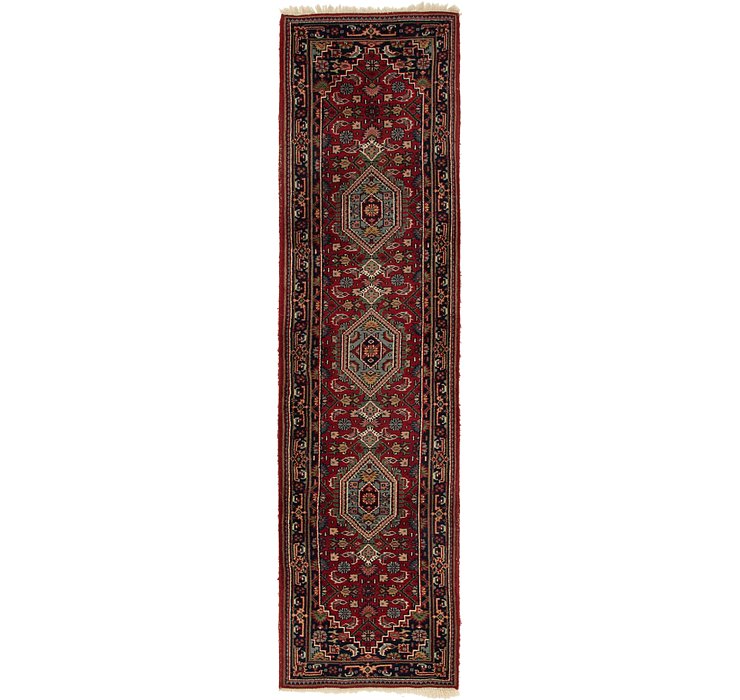 2' 10 x 10' 3 Heriz Runner Rug