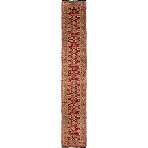 Unique Loom 2' 6 x 14' 9 Peshawar Ziegler Orient...