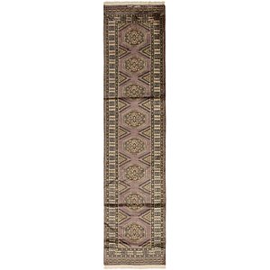 HandKnotted 2' 5 x 10' 3 Bokhara Oriental Runner...