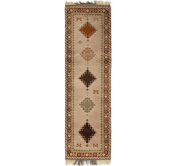 2' 10 x 9' 6 Kars Runner Rug