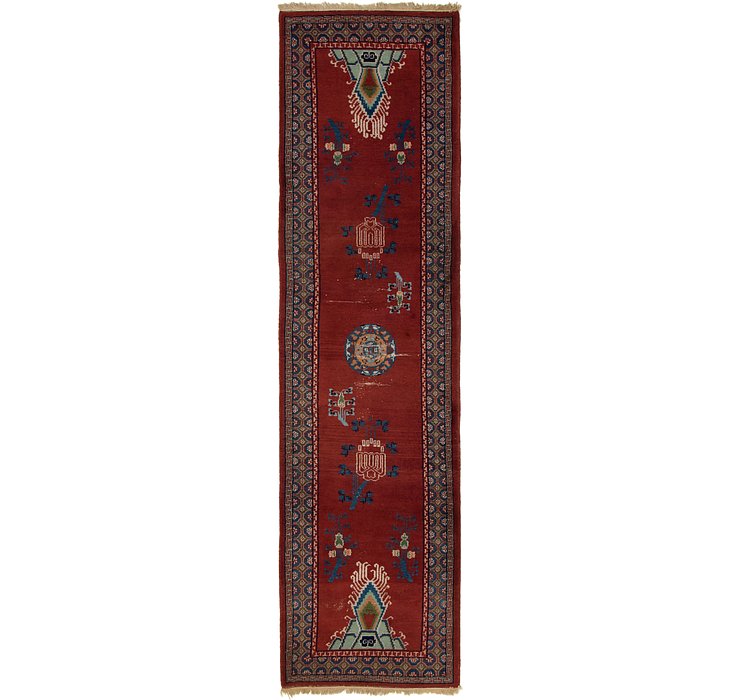3' 2 x 11' 4 Anatolian Runner Rug