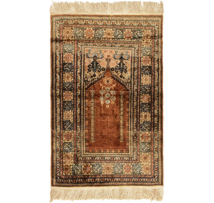 2' 10 x 4' 4 Lahour Oriental Rug