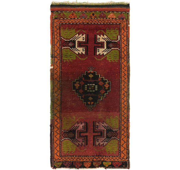 1' 9 x 3' 7 Anatolian Rug