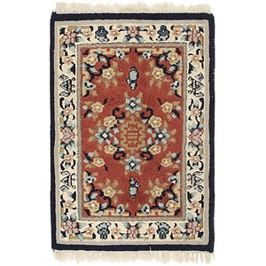 60cm x 90cm Carved Pekin Rug