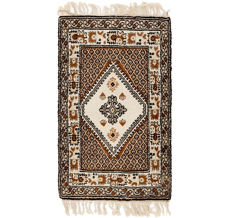 2' 6 x 4' 5 Moroccan Rug