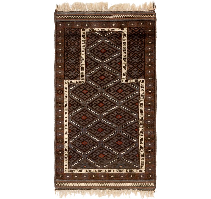 2' 3 x 4' 5 Balouch Persian Rug