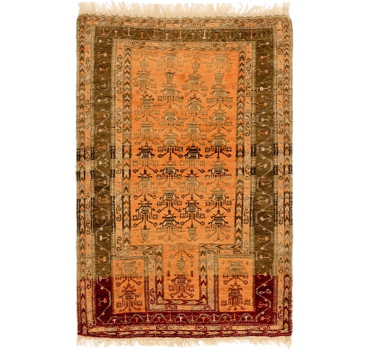 2' 8 x 4' 4 Anatolian Oriental Rug