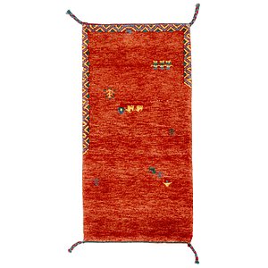 2' 4 x 4' 8 Shiraz-Gabbeh Persian Rug