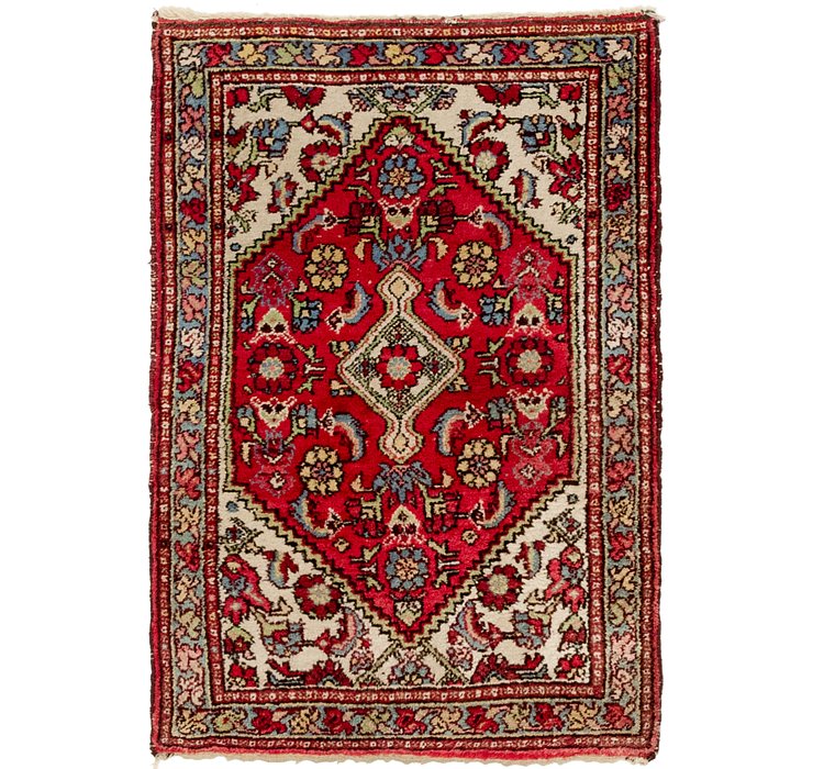 2' 9 x 4' 4 Balouch Persian Rug