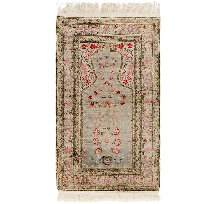 2' x 3' 5 Kashmir Oriental Rug