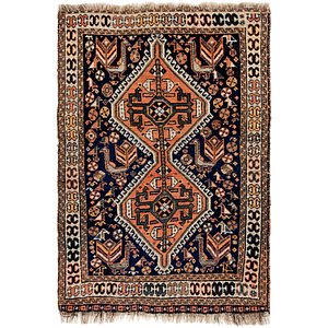 2' 10 x 4' Shiraz Persian Rug