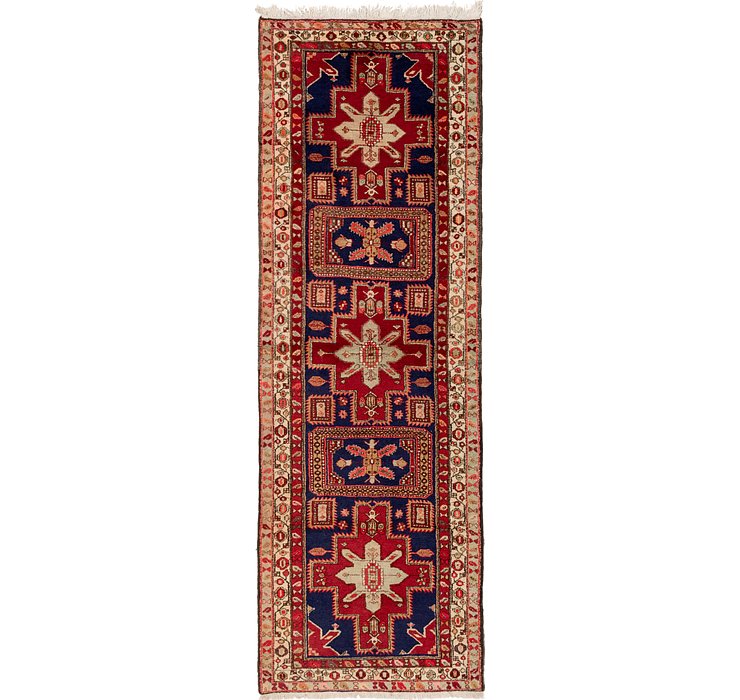 3' 8 x 11' Meshkin Persian Runner ...
