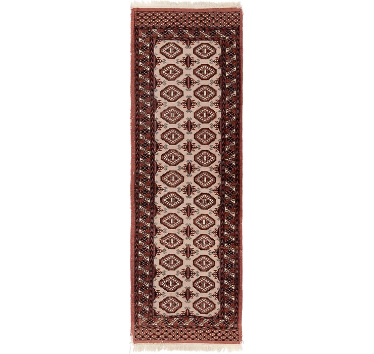 2' 8 x 8' Bokhara Oriental Runner...