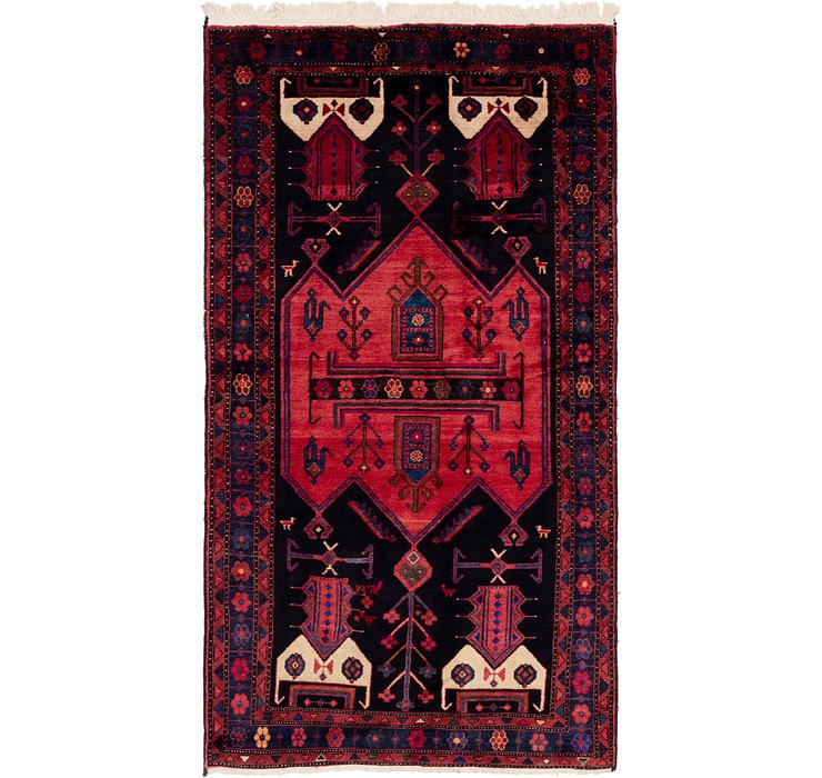 4' 9 x 8' 6 Sirjan Persian Rug