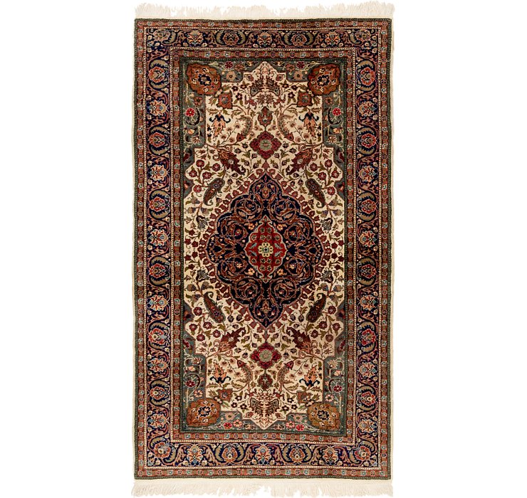 4' x 7' 5 Tabriz Rug