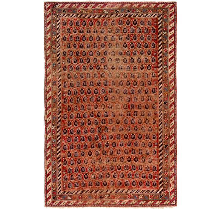 5' x 7' 7 Shirvan Persian Rug