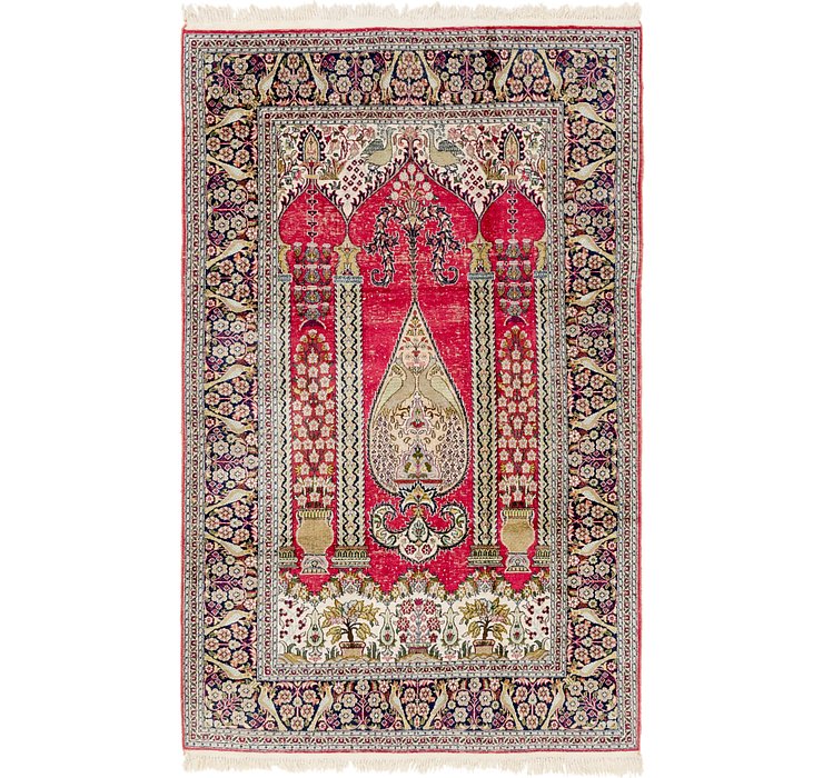 4' x 6' 2 Kashmir Oriental Rug