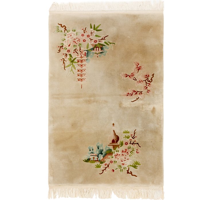 4' x 6' 4 Antique Finish Rug