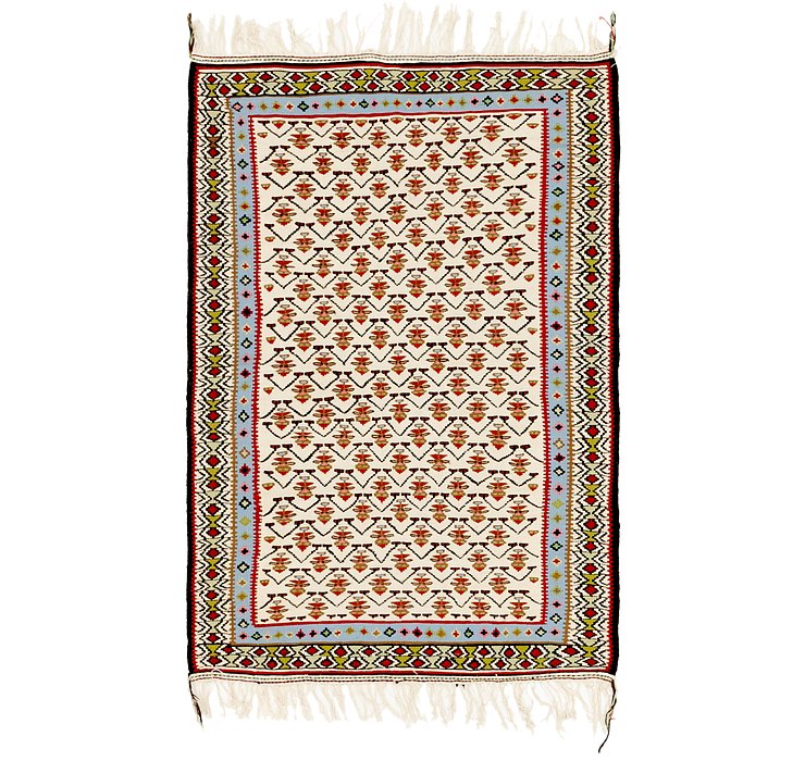 3' 5 x 5' Kilim Fars Rug