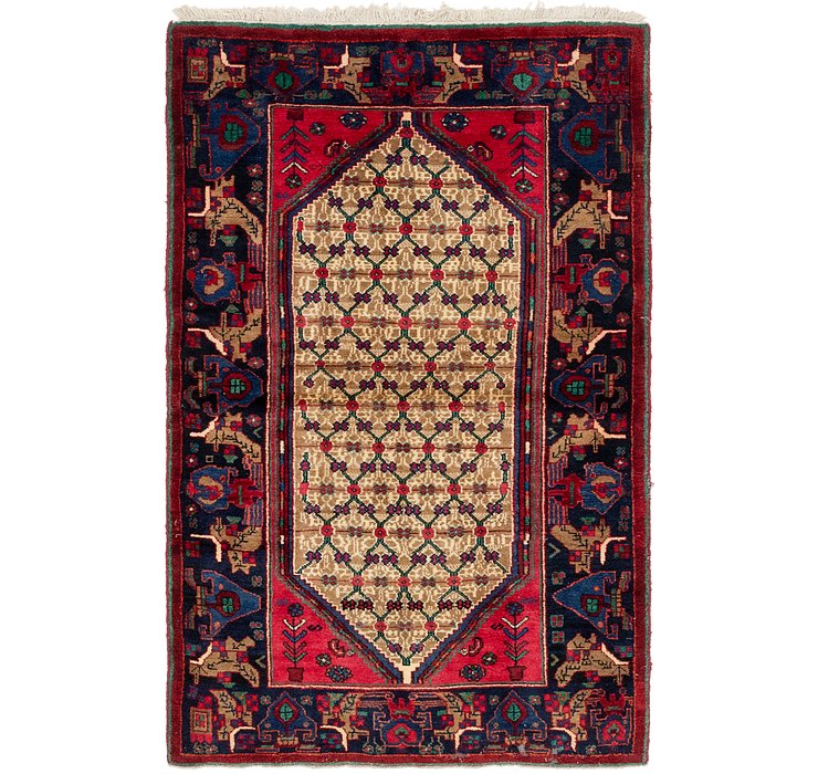 3' 10 x 6' Songhor Persian Rug