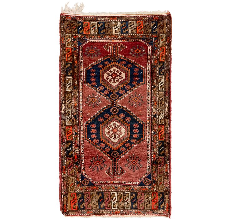 3' 7 x 6' 7 Hamedan Persian Rug