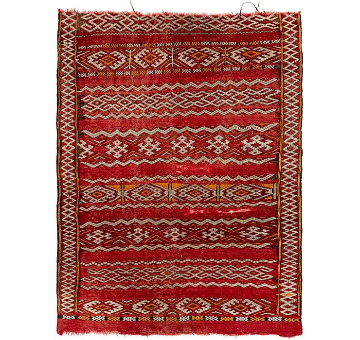 4' 8 x 6' 5 Moroccan Rug