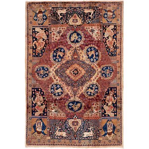 6' 7 x 9' 9 Kashmar Persian Rug