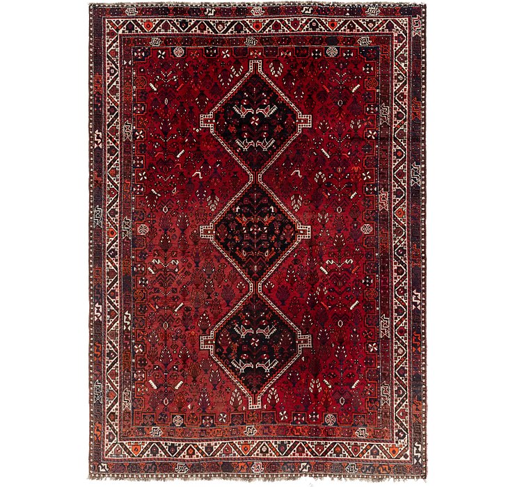 7' 2 x 10' Ghashghaei Persian Rug
