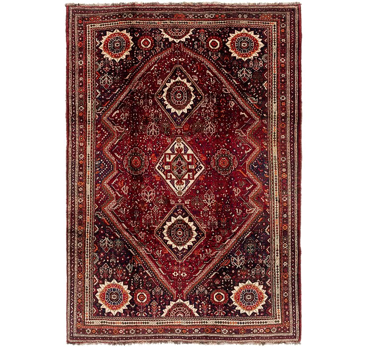 7' x 10' Ghashghaei Persian Rug