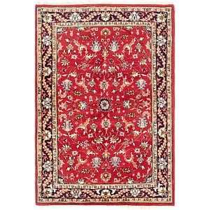 5' 7 x 8' 5 Kashan Rug