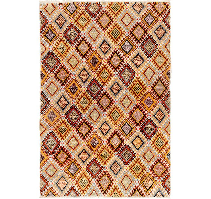 6' 6 x 10' Moroccan Rug