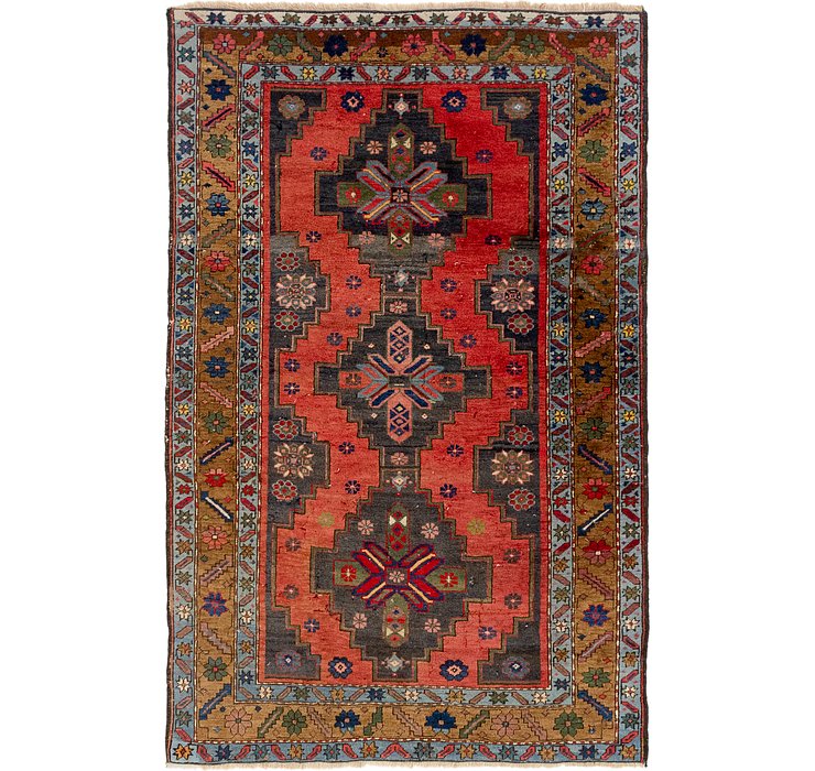 4' 5 x 6' 10 Anatolian Rug