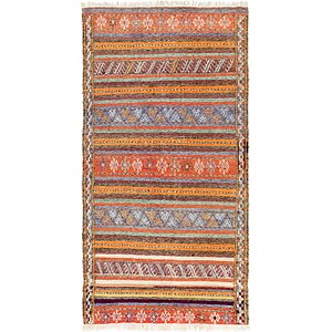 4' 6 x 8' 8 Moroccan Rug