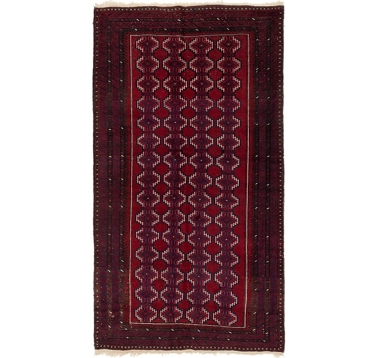5' x 8' 10 Balouch Persian Rug