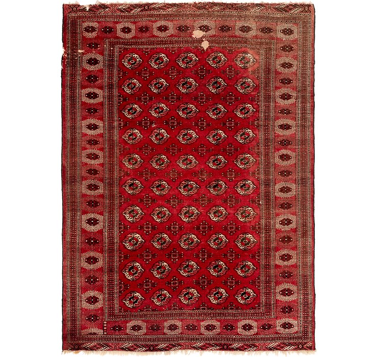 8' x 11' Torkaman Persian Rug