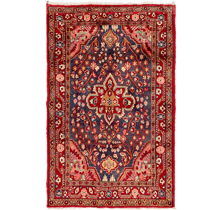 4' 3 x 6' 10 Gholtogh Persian Rug
