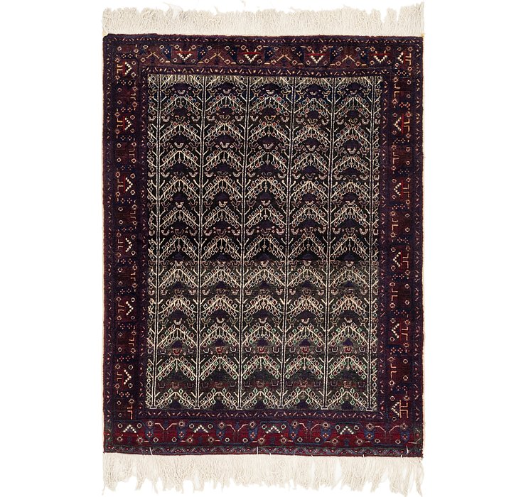 4' 7 x 5' 10 Balouch Persian Rug