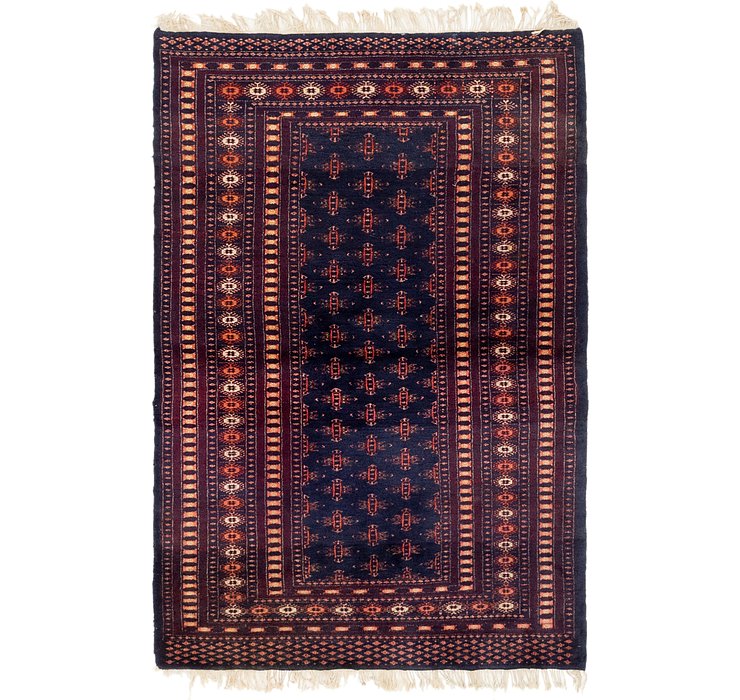 4' 2 x 6' 2 Bokhara Oriental Rug