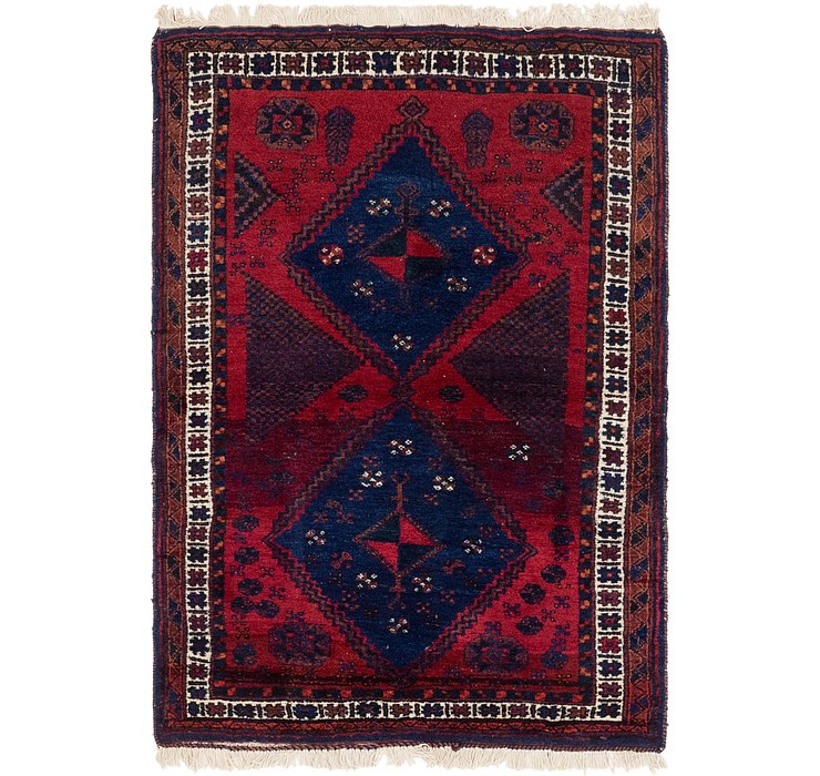 3' 10 x 5' 6 Hamedan Persian Rug