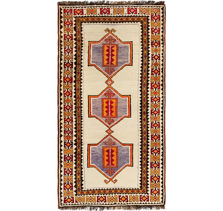 3' 10 x 7' 2 Shiraz-Gabbeh Persian R...