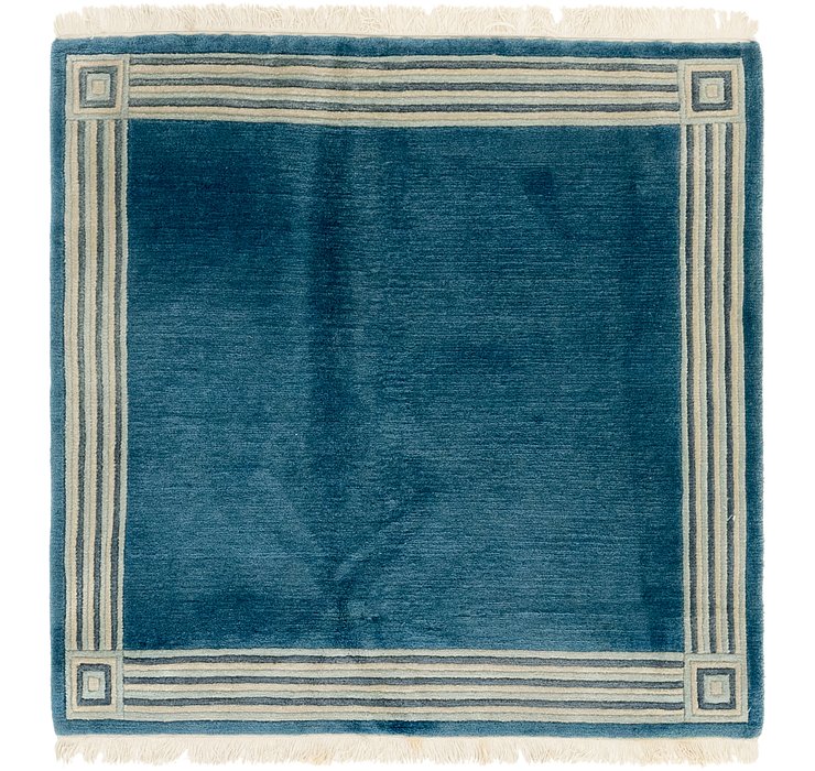 4' 10 x 4' 10 Nepal Square Rug
