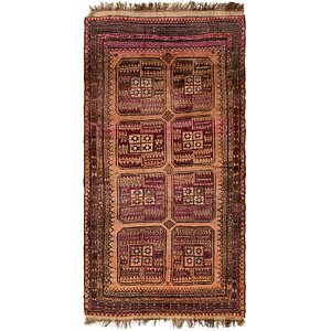 Unique Loom 4' 3 x 8' 3 Shiraz Persian Rug