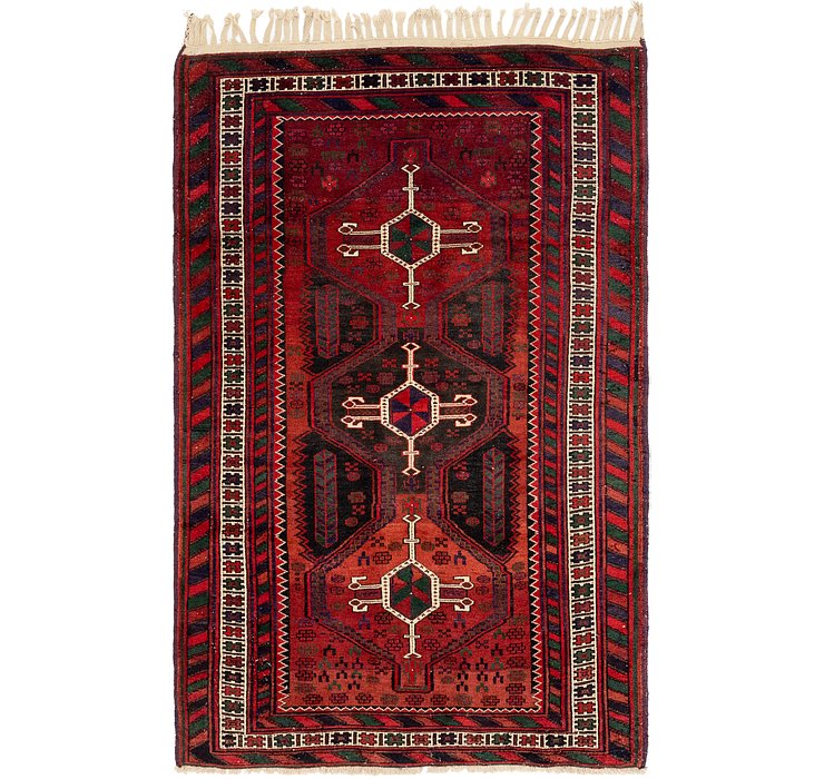 4' 6 x 7' Balouch Persian Rug