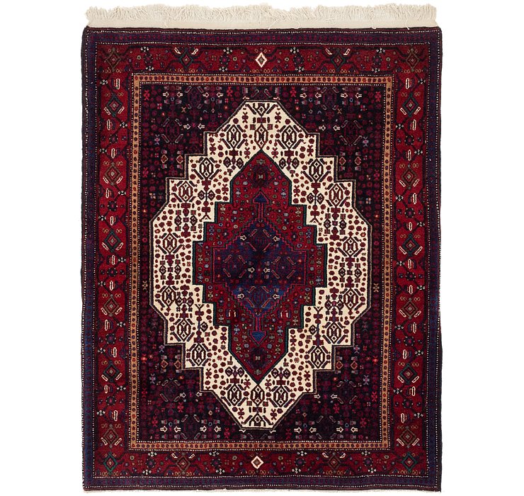 4' x 5' 2 Senneh Persian Rug