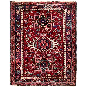 2' 2 x 2' 10 Gharajeh Persian Rug