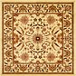 Unique Loom 7' 10 x 7' 10 Classic Agra Square Rug thumbnail image 1